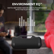 Monster Blaster 3.0 Portable Speaker, 120W Wireless Bluetooth Speaker, IPX5 Rechargeable Waterproof, Charge Out & Aux Input, Black