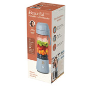 Beautiful 19408 Portable to-Go Blender 2.0, 70 W, 16 oz, Cornflower Blue by Drew Barrymore