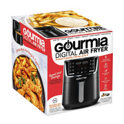 Gourmia GAF414 4-Quart Digital Air Fryer with 12 One-Touch Presets, Black