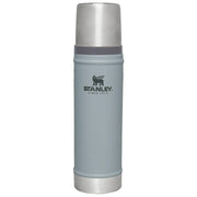 Stanley Legendary Classic Bottle, 20oz Hammertone Silver, Double-Wall Vacuum Insulated Stainless Steel Thermos with Leak-Proof Screw Cap and Wide Mouth