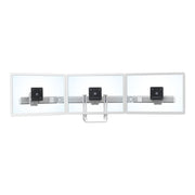 Ergotron HX Triple Monitor Bow Kit, White, Wall Mount, Supports 3 Monitors up to 24 in, VESA Compatible, 98-009-216