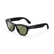 Ray-Ban Meta Skylar RW4010 Polarized Sunglasses - Shiny Black/Green Classic G-15 - Medium