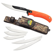 Outdoor Edge Razor Max 5.0 Replaceable Fixed Blade Knife Orange