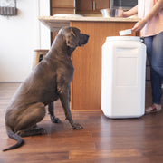 Gamma2 4380 Vittles Vault Outback Plastic Dry Pet Food Storage Container, Gray, 80 Pound Capacity