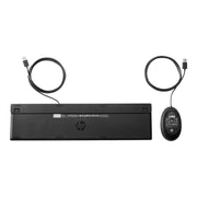 HP 9SR36UT#ABA Wired Desktop 320MK Mouse and Keyboard, USB, Black