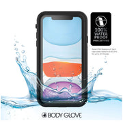 Body Glove 9759906 Tidal Waterproof Phone Case for iPhone 11, Black