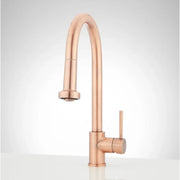 Signature Hardware SHXCRD107AC Ridgeway 1.8 GPM Single Handle Pull-Down Kitchen Faucet, Satin Copper