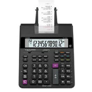 Casio HR-200RC Desktop Printing Calculator, 12 Digits, Black
