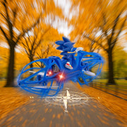 NKOK Sonic RC HoverBike Remote Control Hovercraft Toy, 2.4GHz, Gyro Stabilized Altitude Hold, Auto Takeoff and Landing, Multi-Speed Stunt Flip, USB Rechargeable, Ages 6+, 18811