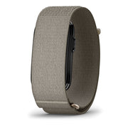 Garmin CIRQA Smart Band Fitness Tracker, Screenless, French Gray, S/M Nylon Band, 10-Day Battery Life, 5 ATM Water Resistant, 010-04675-11