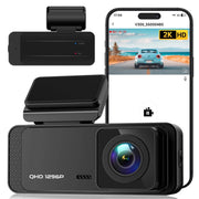 Ecomoment A03 Dash Cam Front WiFi 1296P Black