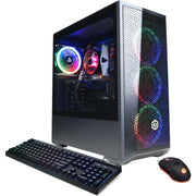 CyberPowerPC CS454109MB492380 A620M C-Y1 Ryzen 5 7600 3.8GHz NVIDIA GeForce RTX 4060 8GB 16GB RAM 1TB SSD Win 11 Home Black
