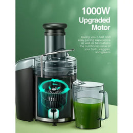 Aicok GS-332E Juicer 1000W Juice Extractor Fruit Vegetable Stainless Steel