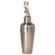 White River Home Antler Cocktail Shaker, Rustic Bronze Finish, 13.25 in
