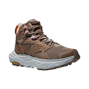 HOKA 1142831F-DIFl  Anacapa 2 Mid GTX Waterproof Hiking Boots for Ladies - Dune/Ice Flow - 8.5M