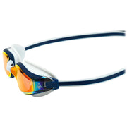 AquaSphere Fastlane Competitive Swim Goggles - Navy/Red