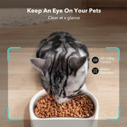 PETLIBRO PL-AF203-04W/PL-AF203-01W Granary WiFi Stainless Steel 5L Automatic Dog & Cat Feeder with Camera Monitoring