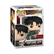 Funko Pop Animation Attack on Titan Captain Levi Ackerman 3.75 Inch Vinyl Figure AAA Anime Exclusive 68754