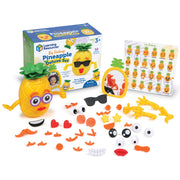 Learning Resources Big Feelings Pineapple Deluxe Set Educational Toy, Social Emotional Learning with 40+ Double-Sided Face Pieces, Emotions Poster, Mirror, Yellow, LER6375