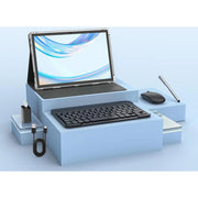 TABURETO 10.1'' 8GB RAM 128GB ROM 5G WIFI 2 GHz Processor Speed Android 14 Tablet, Black