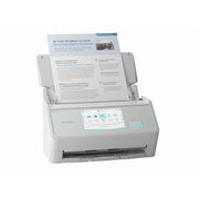 Ricoh ScanSnap iX2500 Document Scanner, Wireless and USB, 100-Sheet ADF, 45ppm, 600 dpi, Large Touchscreen, White, PA03860-B105