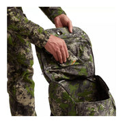 Sitka Tool Bucket Optifade Elevated II, Tool Bag with 17 Compartments, 1800 Cubic Inches Capacity, Bow Carry Straps, Blaze Orange Flag