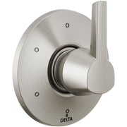 Delta Galeon 1-Handle Wall-Mount 6-Setting Diverter Trim Kit, Lumicoat Stainless, Zinc, T11971-SS-PR