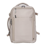 BTL BTL-25-TVLTAUPE 18-Inch Recycled Nylon Travel Backpack with 15-Inch Laptop Sleeve, Taupe