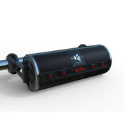KSPEAKER KS-K2BL Motorcycle Bluetooth Audio System, Waterproof Metal Body, Built-in Amplifier, 3-Inch Full-Range Speakers, FM Radio, Fits 7/8 to 1.25 Inch Handlebars,