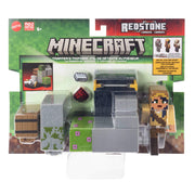 Minecraft JKK09 Trapper's Trip Wire Action Figure w/Redstone Charged Trip Wire, Multicolor, 3.25