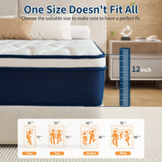 Kesyup Queen Size 12 Inch Mattress in a Box