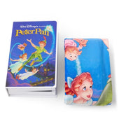 JayFranco JF-PAN-50870 Disney Peter Pan Classic VHS Boxed Silk Touch Throw Blanket, Multicolor, 50 x 70 in