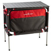 Camp Chef, MSTAB, Sherpa Camp Table and Organizer, Color-Brick