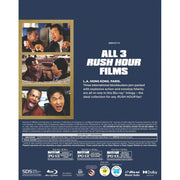 SDS Rush Hour Trilogy Blu-ray Movie Collection, Action Comedy Crime, 5-Disc Set, PG-13