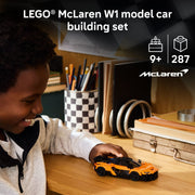 LEGO Speed Champions McLaren W1 Toy Race Car Building Set, 287 Pieces, Multicolor, Ages 9+, 6588753