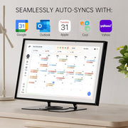 Pronext 15.6 Inch Digital Family Organizer, Rechargeable Full HD Touchscreen Calendar with WiFi Connectivity and Chore Chart