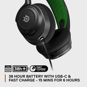 SteelSeries 61565 New Arctis Nova 7X Wireless Multi-Platform Gaming & Mobile Headset