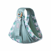 AUDeals 4-in-1 Baby Wrap Carrier Sling, Breathable Mesh, Adjustable Straps, Ergonomic Hip Support, Machine Washable