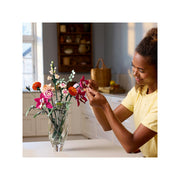 LEGO Botanicals Pretty Pink Flower Bouquet for Home Dcor 10342 - Includes 749 Pieces, Ages 18+