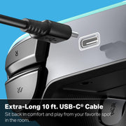 PowerA Advantage Wired Controller for Nintendo Switch 2, Mario Time, Hall Effect Thumbsticks, Mappable Buttons, On-Board Audio Controls, Detachable 10ft USB-C Cable