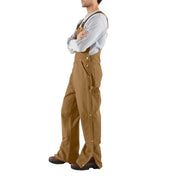 Carhartt Loose-Fit Firm Duck Bib Overalls for Men - Carhartt Brown - 36x34