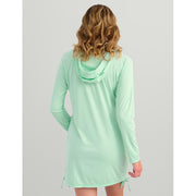 HUK Pursuit Coverup Dress, Performance Fishing Swimwear with UPF 50+ Sun Protection, Seafoam Mist, Medium, H6120119