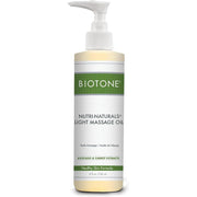 Biotone Nutri-Naturals Products Light Massage Oil, 8 Ounce