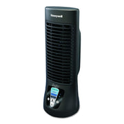 Honeywell QuietSet Slim Mini Tower Personal Table Fan, HTF210B, Black