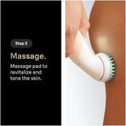 Braun Silk-epil 9 Flex SkinSpa Epilator with Fully Flexible 360 Pivoting Head, 40 MicroGrip Tweezers, Wet and Dry Use, White/Tinted Gold, SES9-481 3D