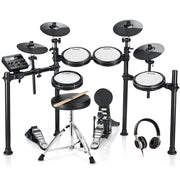 Donner DED-200X Electronic Drum Set with Quiet Mesh Drum Pads