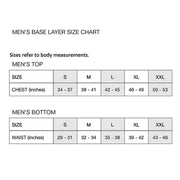 Free Country Men's Microtech Heat Base Layer Pants, Black, Small, Pack of 2, H40MB3918-2S-2