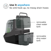 Baby Brezza Bottle Washer Pro 6-in-1 Automatic Washer Sterilizer Dryer for Baby Bottles and Accessories, Charcoal, BRZ0191