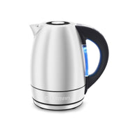 Chefman RJ11-18-SS Electric Kettle 1.8 Liter 1500W Rapid Boiling Stainless Steel with Removable Lid