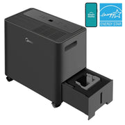 Midea 50 Pint Smart Access Dehumidifier with Built-In Pump, App and Voice Control, 4,500 Sq. Ft. Coverage, Black, MAD50PS1CWBL